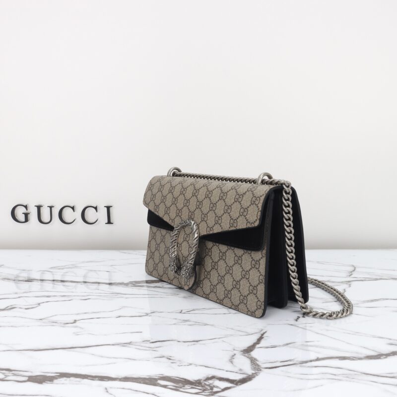 Replica Gucci Dionysus Supreme Black - elite superclone designer purse