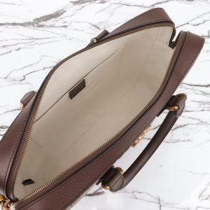 Replica Gucci Briefcase Canvas Beige - ultra-realistic fake designer tote