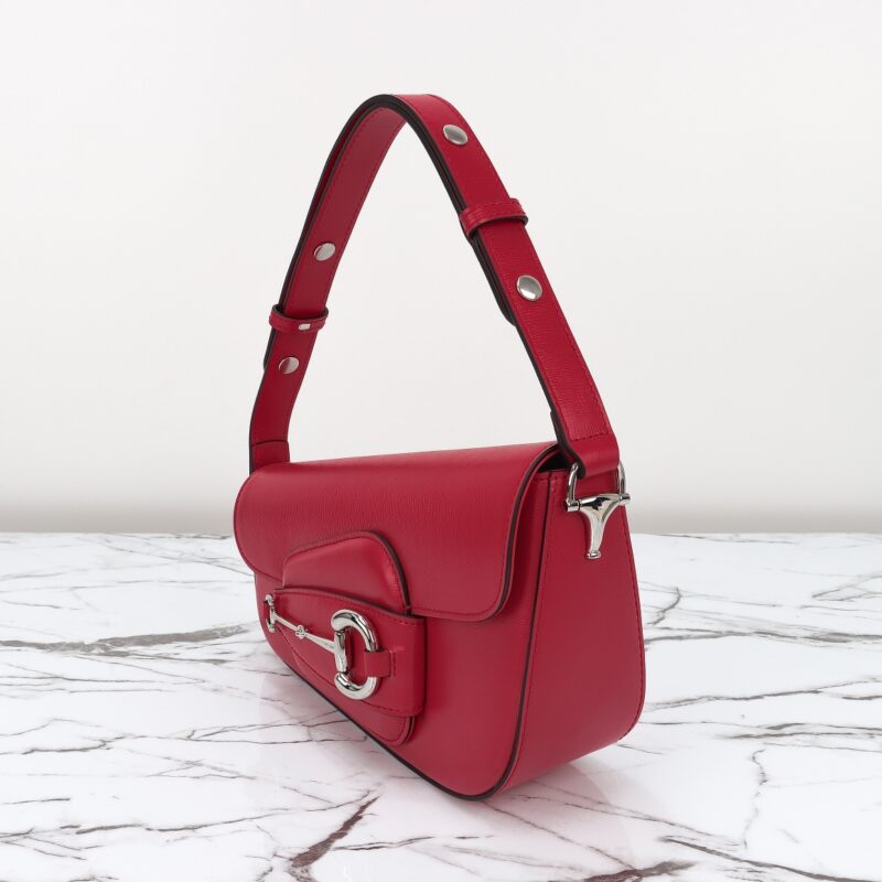 Replica Gucci Horsbet Tribute Red - realistic designer-inspired fake bag