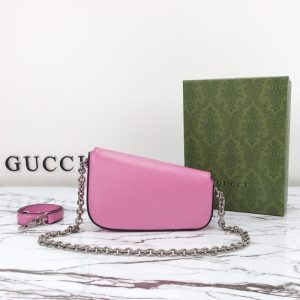 Replica Gucci Horsbet Tribute Pink - authentic-look luxury purse replica