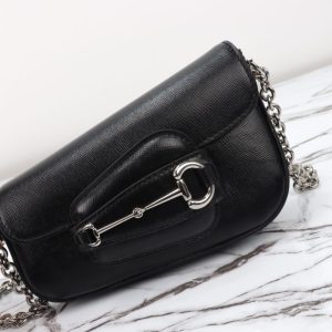 Replica Gucci Horsbet Tribute Black - elite superclone designer purse