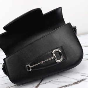 Replica Gucci Horsbet Tribute Black - high-end fake designer purse