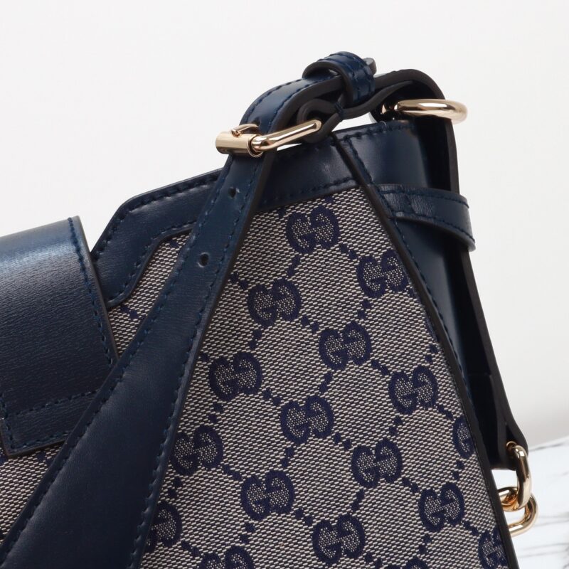 Replica Gucci Medium Bucket Blue - premium-grade designer purse dupe