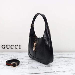 Replica Gucci G Jackie Small Patent Black - ultra-realistic fake designer tote