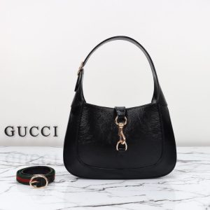 Replica Gucci G Jackie Small Patent Black - near-authentic luxury replica handbag