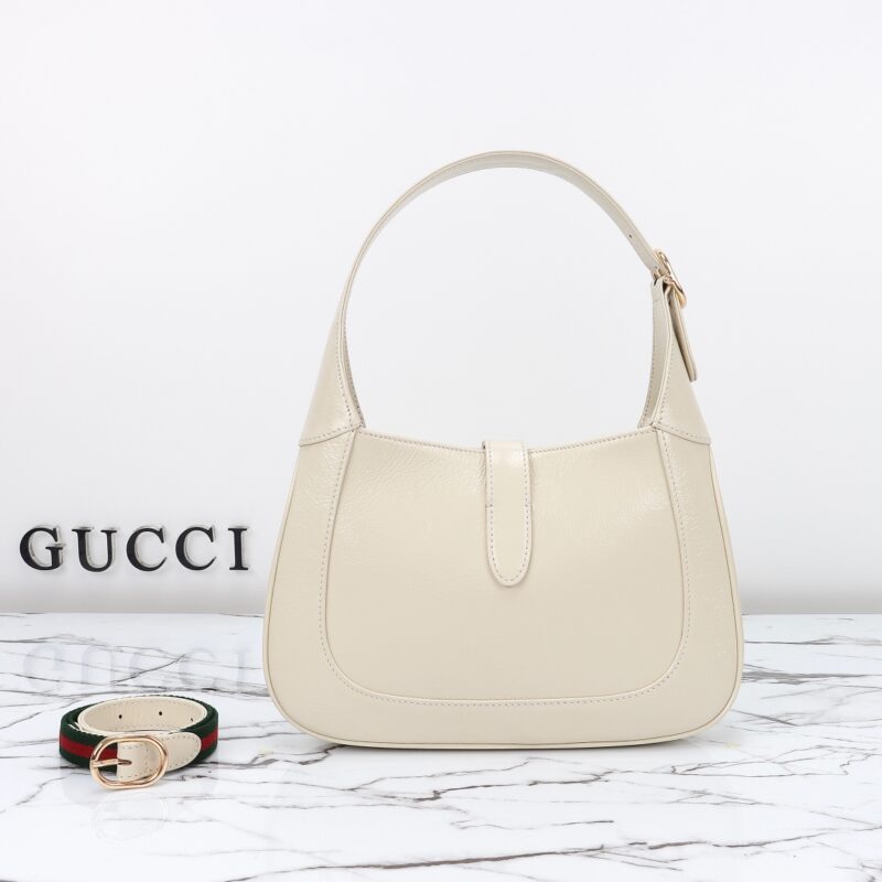 Replica Gucci G Jackie Small Patent White - premium-grade designer purse dupe