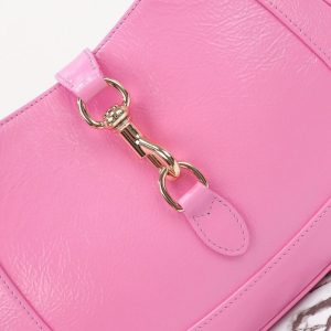 Replica Gucci G Jackie Small Patent Pink - premium 1:1 fake handbag model