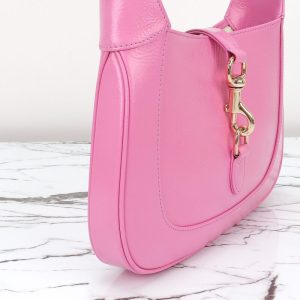 Replica Gucci G Jackie Small Patent Pink - best-selling designer handbag dupe