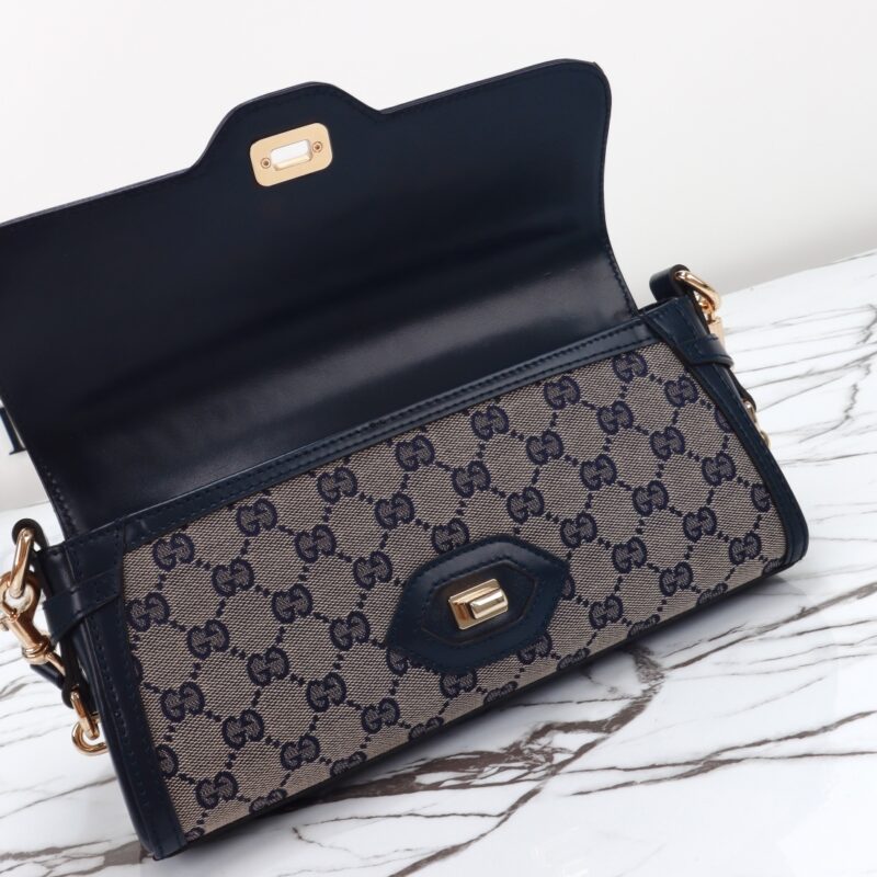 Replica Gucci Luce Shoulder Bag in Black - top-rated replica designer bag