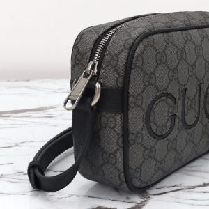 Replica Gucci GG Mini Shoulder Bag Grey 2024 - ultra-realistic fake designer tote