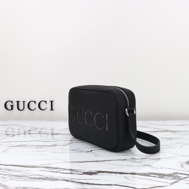 Replica Gucci GG Mini Shoulder Bag Black 2024 - authentic-look luxury purse replica