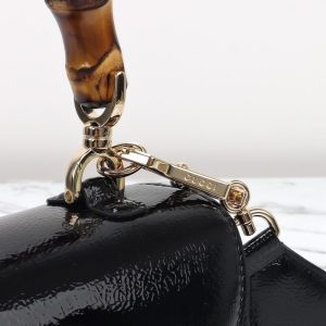 Replica Gucci Bamboo 1947 Black - high-quality designer bag clone