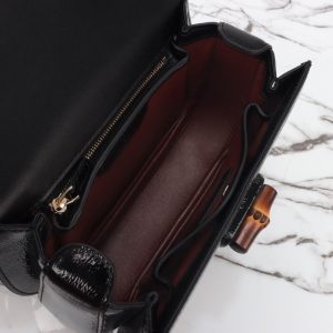 Replica Gucci Bamboo 1947 Black - elite superclone designer purse