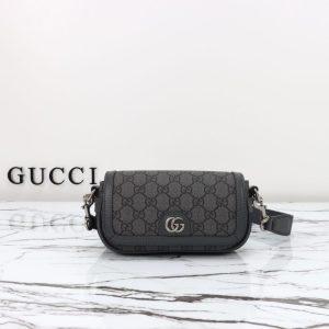 Replica Gucci Ophidia Super Mini Black - premium-grade designer purse dupe