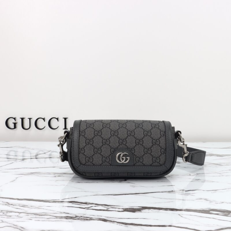 Replica Gucci Ophidia Super Mini Black - premium-grade designer purse dupe