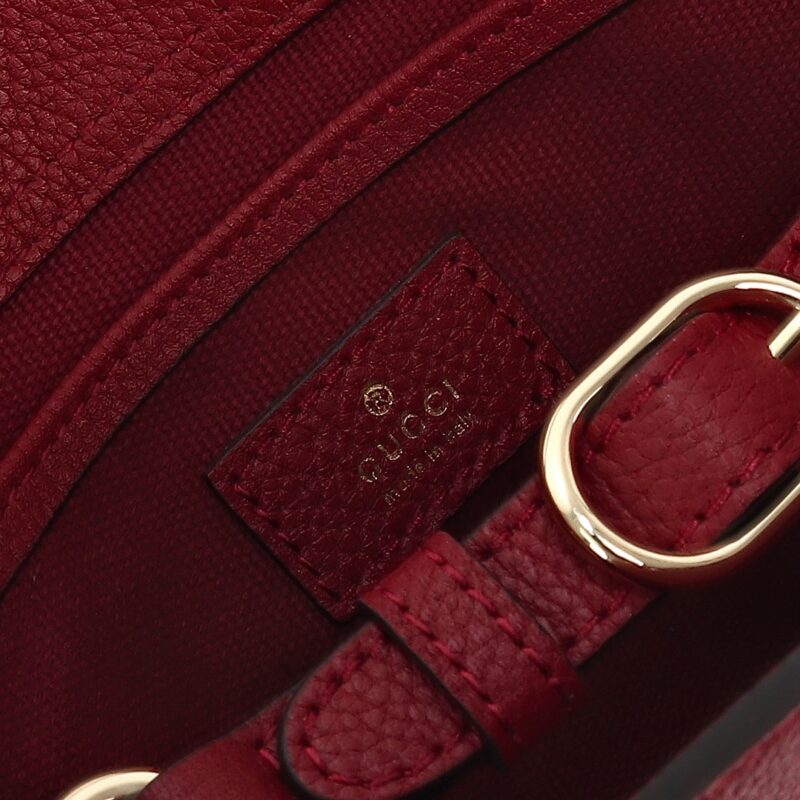 Replica Gucci Jackie Tote Hook Closure Red - premium-grade designer purse dupe