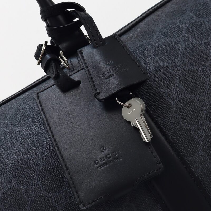 Replica Gucci GG Duffle Bag Black - near-authentic luxury replica handbag