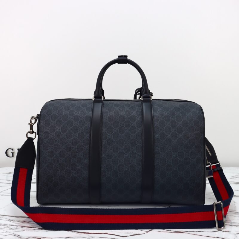 Replica Gucci GG Duffle Bag Black - high-end fake designer purse