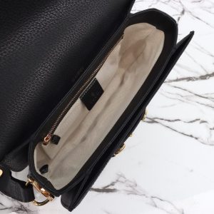 Replica Gucci G 1955 Horsebit Black Denim - ultra-realistic fake designer tote