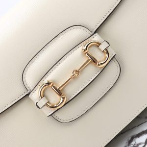 Replica Gucci G 1955 Horsebit White - elite superclone designer purse