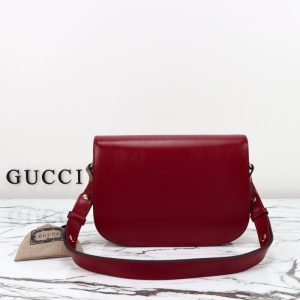 Replica Gucci G 1955 Horsebit Red - 1:1 designer replica handbag