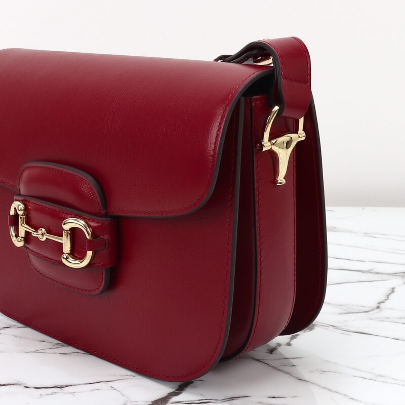Replica Gucci G 1955 Horsebit Red - top-tier luxury replica shoulder bag