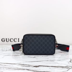 Replica Gucci GG Shoulder Bag Black - ultra-realistic fake designer tote