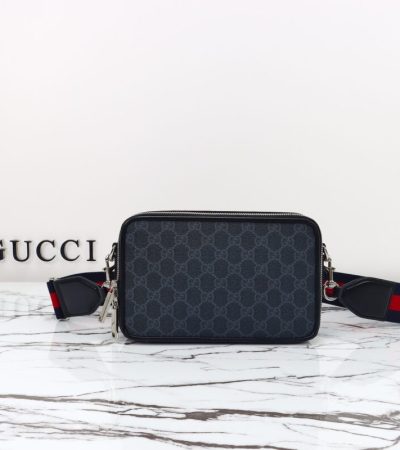 Replica Gucci GG Shoulder Bag Black - ultra-realistic fake designer tote