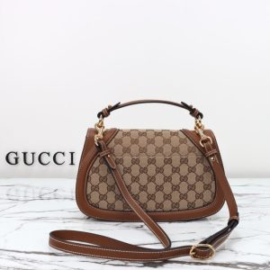 Replica Gucci Blondie Top Handle Brown - top-rated replica designer bag