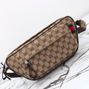 Replica Gucci Small GG Belt Bag Beige - high-accuracy replica luxury purse