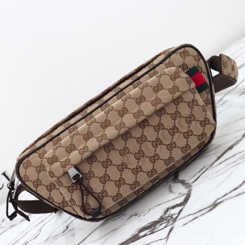 Replica Gucci Small GG Belt Bag Beige - high-accuracy replica luxury purse