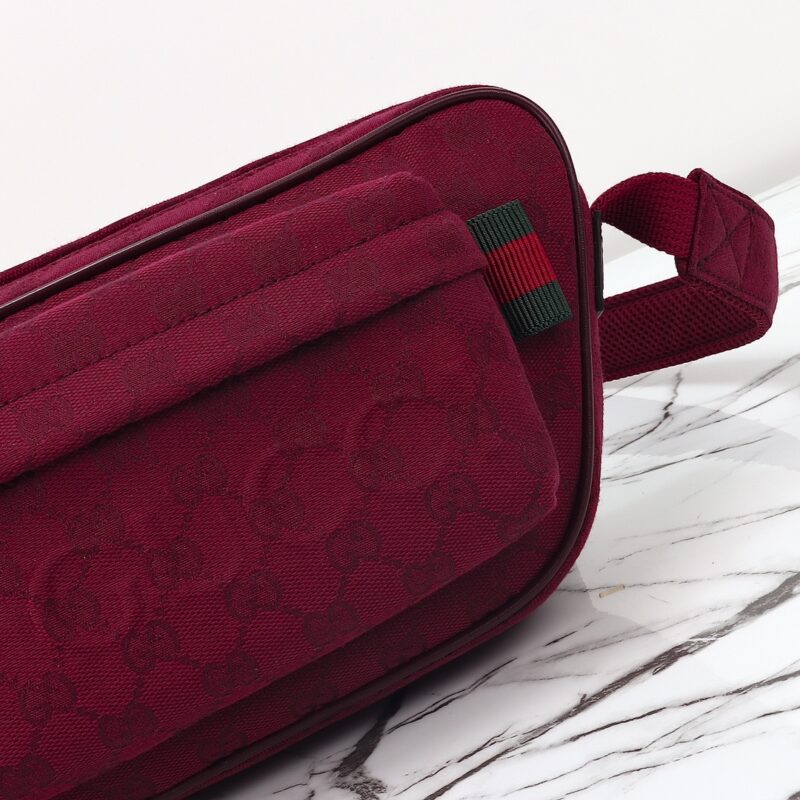 Replica Gucci Small GG Belt Bag Red - high-quality designer bag clone