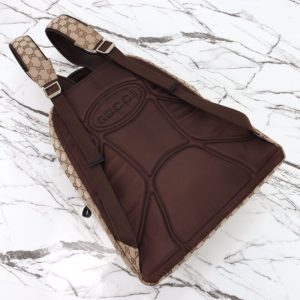 Replica Gucci Backpack GG Canvas Beige - premium 1:1 fake handbag model