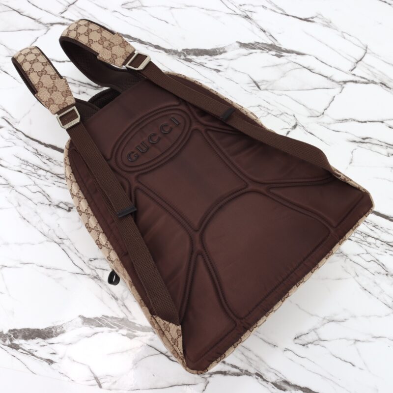 Replica Gucci Backpack GG Canvas Beige - premium 1:1 fake handbag model