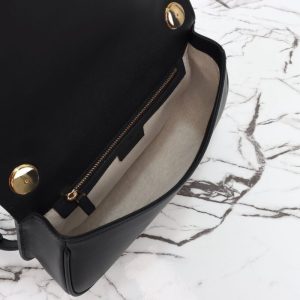 Replica Gucci Blondie Top Handle Black - authentic-look luxury purse replica