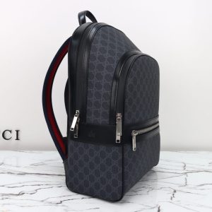 Replica Gucci GG Supreme Large Backpack - realistic designer-inspired fake bag