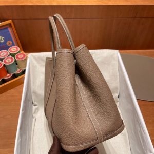 Replica Hermes Garden Party 30cm Etoupe - elite superclone designer purse