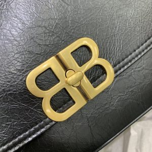 Replica Balenciaga Large BB Black - realistic designer-inspired fake bag