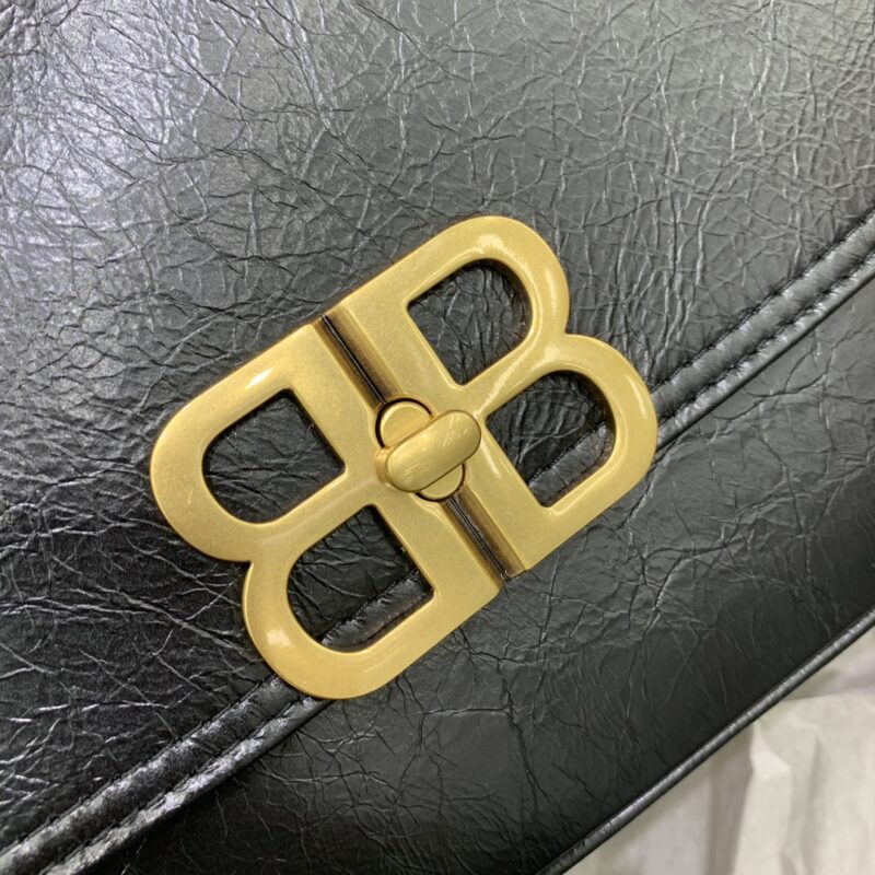 Replica Balenciaga Large BB Black - realistic designer-inspired fake bag