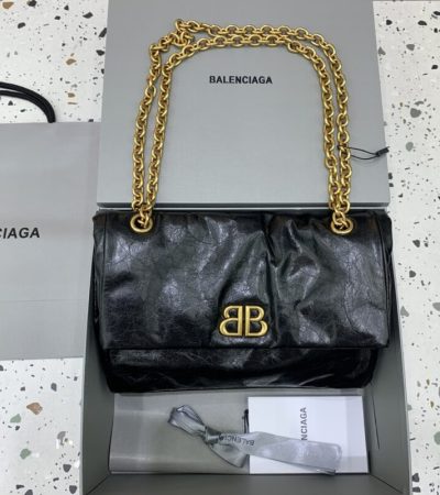 Replica Balenciaga Monaco Black - 1:1 designer replica handbag