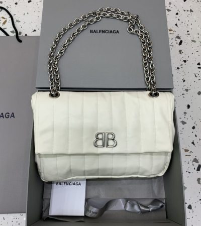 Replica Balenciaga Monaco White - high-quality designer bag clone
