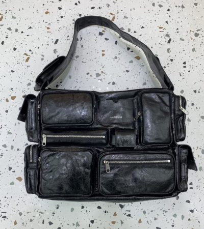 Replica Balenciaga Superbusy Large Black - best-selling designer handbag dupe