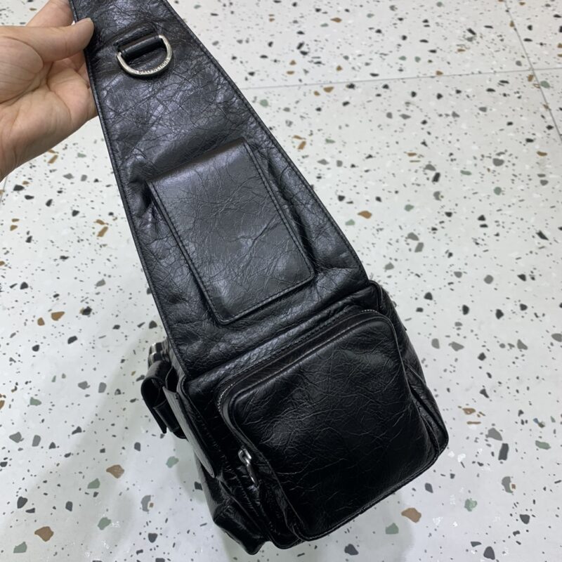 Replica Balenciaga Superbusy Small Black - top-tier luxury replica shoulder bag
