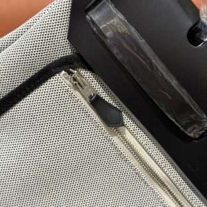 Replica Hermes Herbag 31cm Circuit Black - ultra-realistic fake designer tote