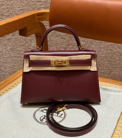 Replica Hermes Kelly Rouge Box - high-accuracy replica luxury purse