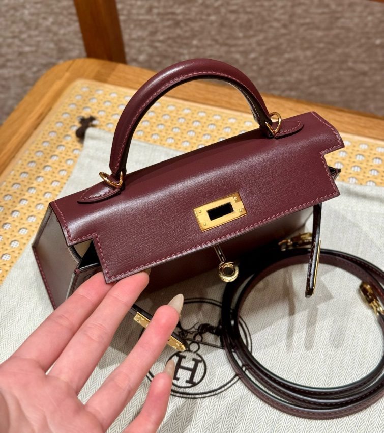 Replica Hermes Kelly Rouge Box - high-end fake designer purse