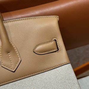 Replica Hermes Birkin Chai Brown - realistic designer-inspired fake bag