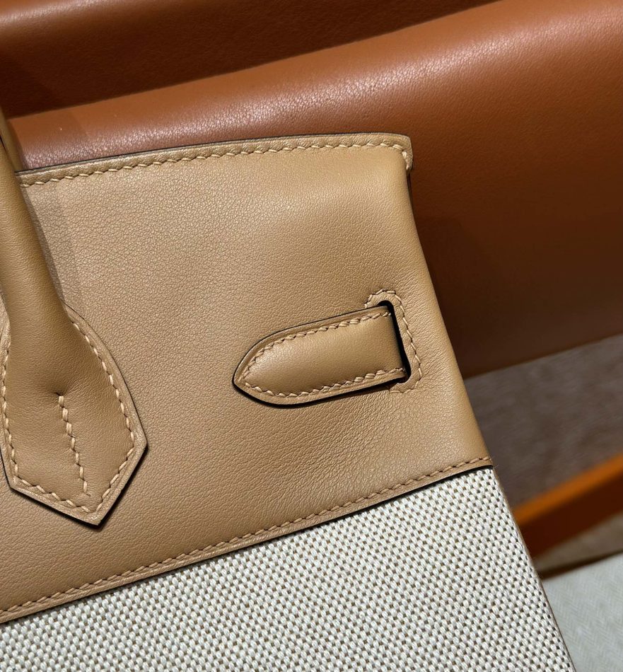 Replica Hermes Birkin Chai Brown - realistic designer-inspired fake bag