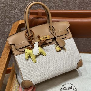 Replica Hermes Birkin Chai Brown - 1:1 designer replica handbag