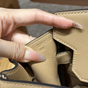 Replica Hermes Birkin Chai Brown - 1:1 designer replica handbag